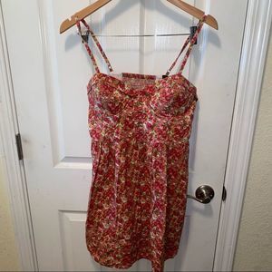 Jessica Simpson bustier sweetheart fit&flare dress Large